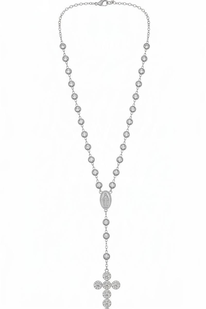 collana lunga con croce god